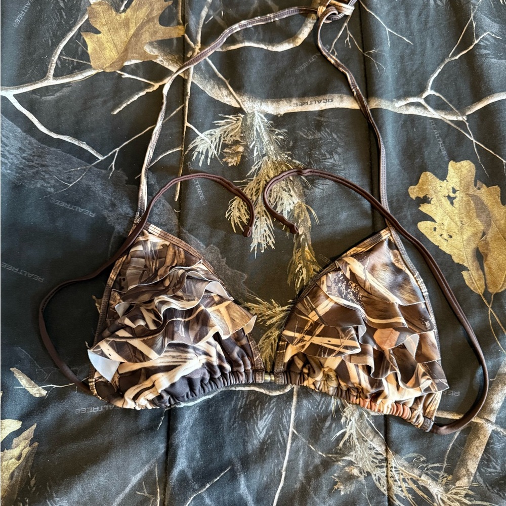 Camouflage  Bikini Top